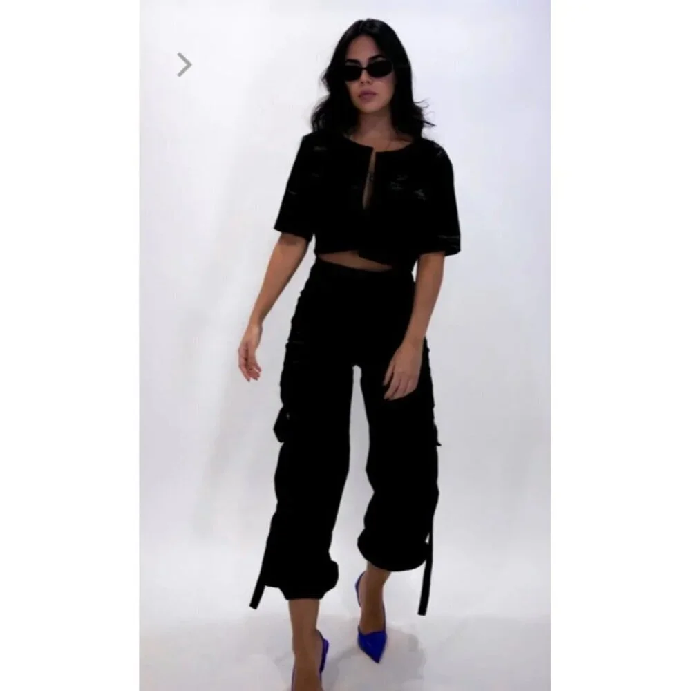 Macondia Cargo Pant Black Size S